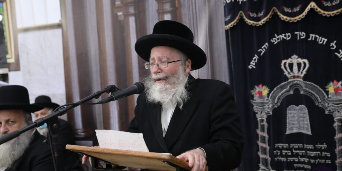 בלעדי: ביתר מכבדת את בתי השם: דבריו המלאים של גאב”ד העיר, המרא דאתרא מורנו הגאון הגדול רבי חיים וייס בכנס היסוד של ‘מורא מקדש בביתר’