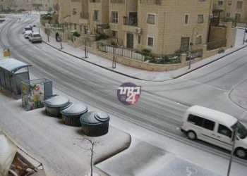 השלג שאחרי הסערה