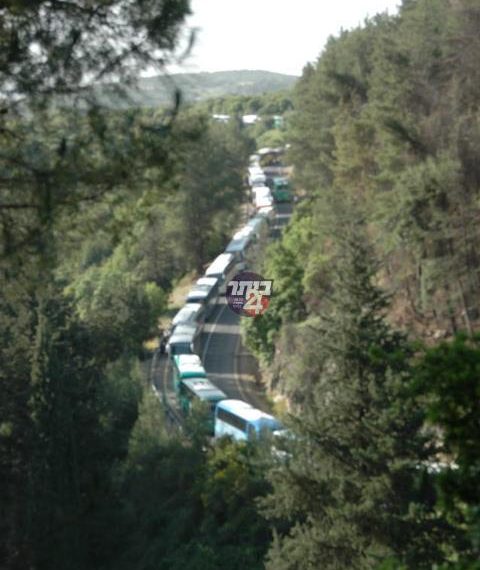 העולים לרשב”י מביתר ניצלו מהמהומה ששררה במערך ההסעות במירון