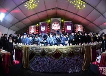 ביתר חגג לכבודה של תורה | בראשות גדולי התורה והחסידות: אלפים במעמד סיום הש”ס שנערך בעיר ברוב פאר והדר