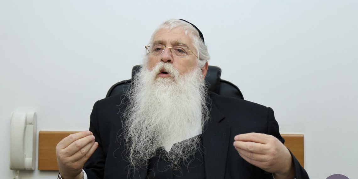 סגן שר החינוך ויו”ר ‘שלומי אמונים’, ר’ מאיר פרוש, בראיון מיוחד ל’שערים’