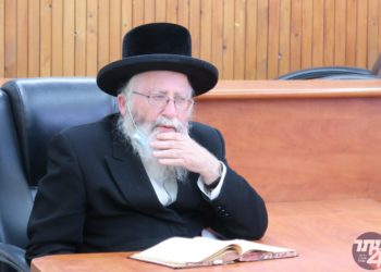 דברי הרב | שיחתו המופלאה והמרוממת של גאב”ד עירנו, מורנו הגאון הגדול רבי חיים וייס שליט”א לתושבי העיר