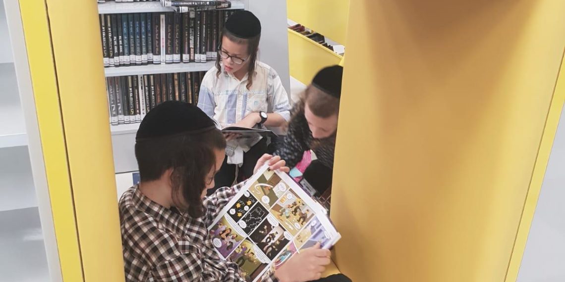 הספרייה חדשה בגבעה ב’ נפתחה באופן מלא