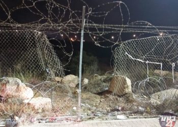 שווא שקד שומר | תושבי רחוב ‘שלום רב’ נחרדו לגלות: ערבים מהכפרים הסמוכים פרצו את הגדר והשתחלו לעיר