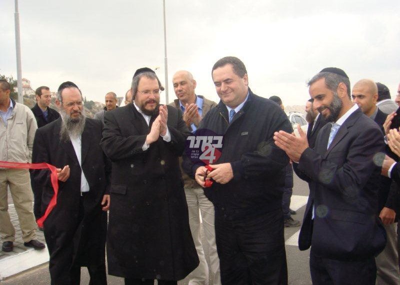 במעמד ראש העיר, הרב מאיר רובינשטיין ושר התחבורה, ישראל כץ: ביתר עילית; נחנך כביש הטבעת הצפוני; ישמש כדרך מהירה וידלל עומסי התנועה