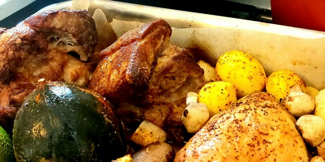 צלי אסאדו עגל ועופות