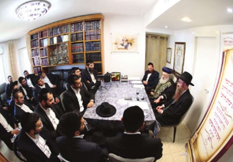 האברכים בגן עדן