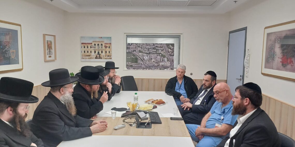 ביקור ודיון בנושאי רפואה והלכה